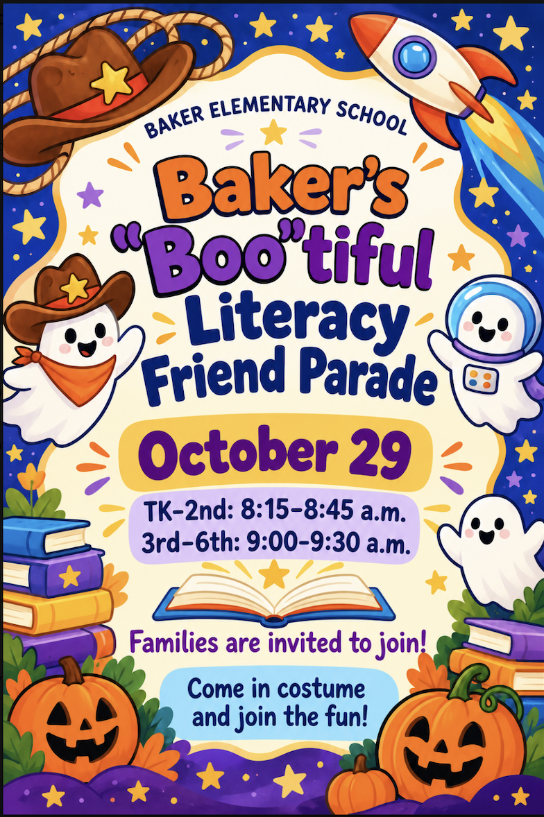 "Boo"tiful Literacy Friend Parade