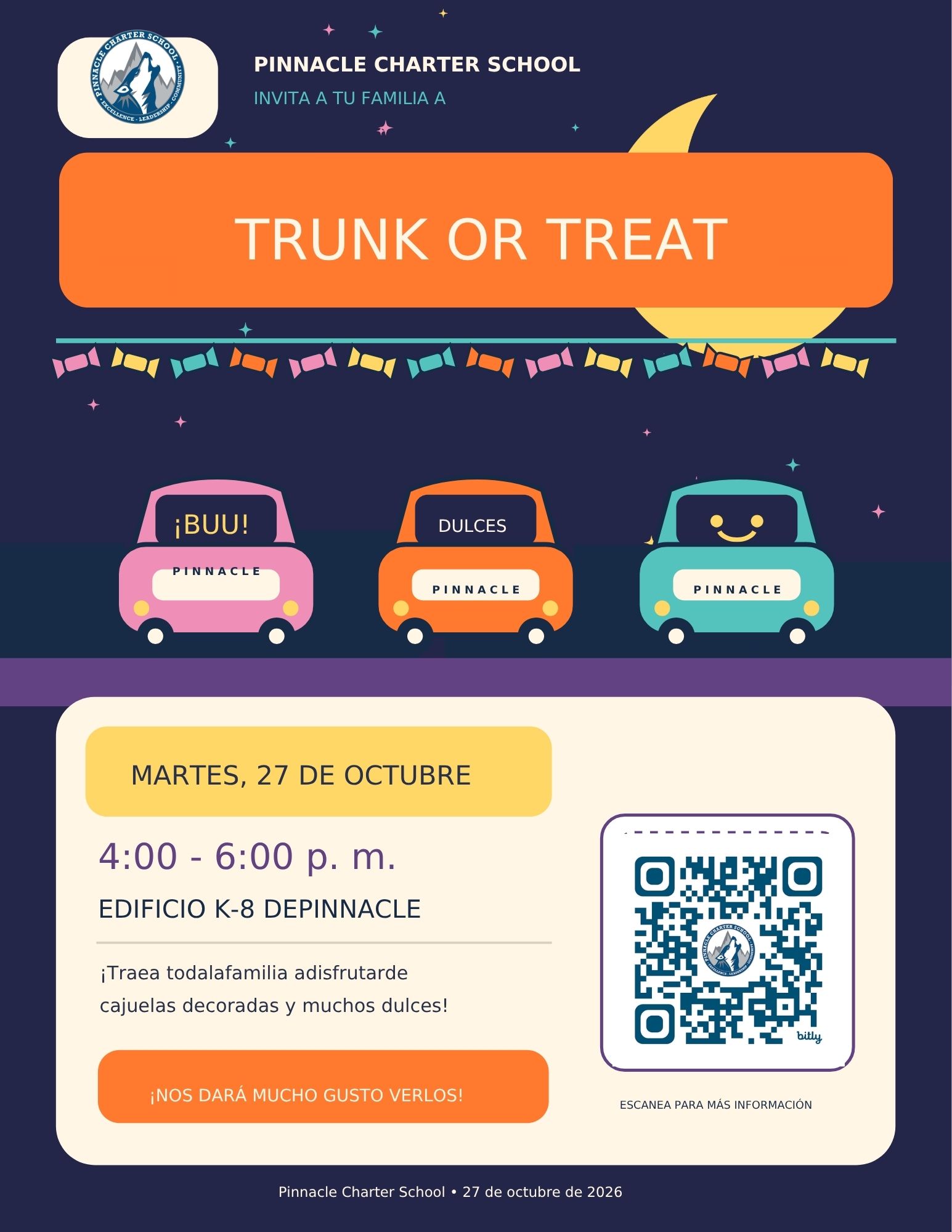 Trunk or Treat Sign Up - Raise the Pack Event