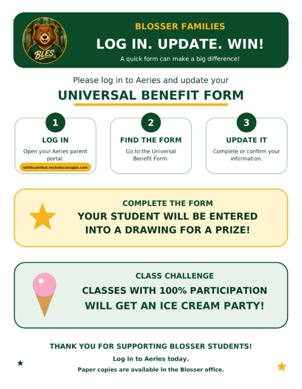 Educational Benefits Form