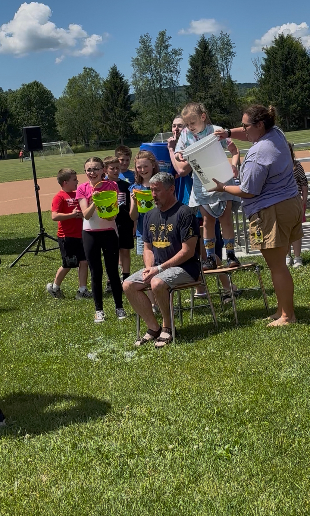 Fenner Elementary Kids Heart Challenge Fundraiser Ice Buckets