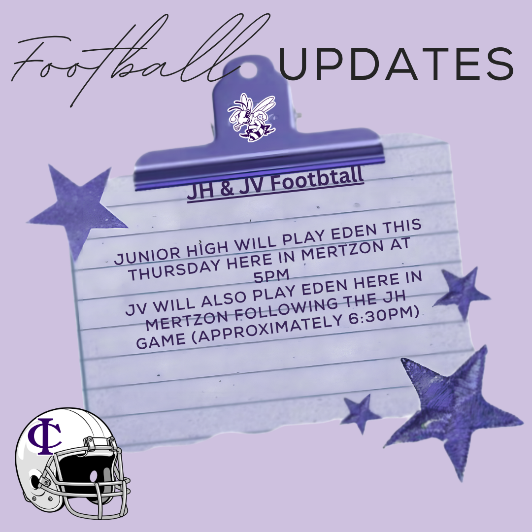 JH/JV Football Updates
