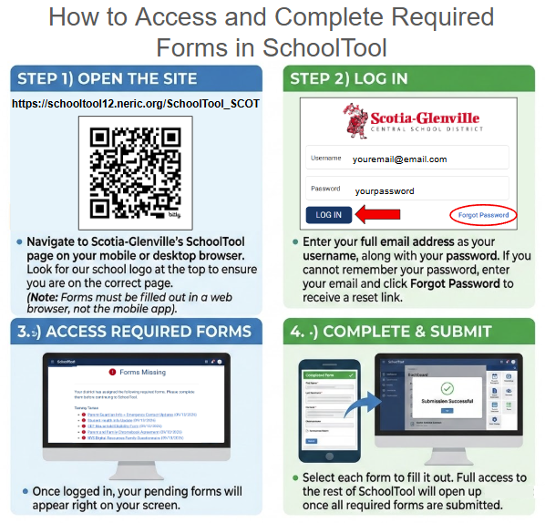 Back-to-School Forms Online Starting Monday, 9/21