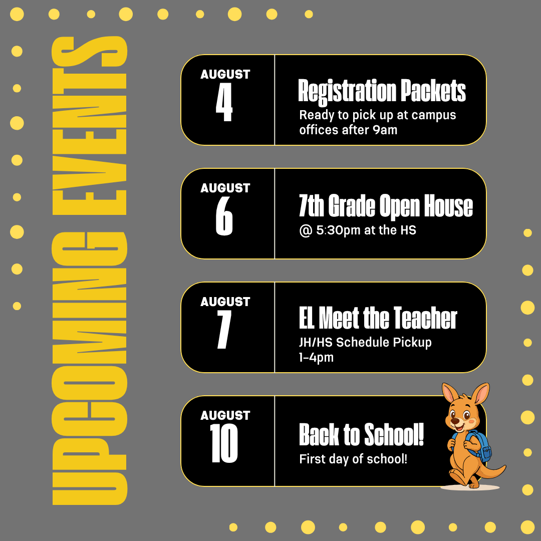 Upcoming Events