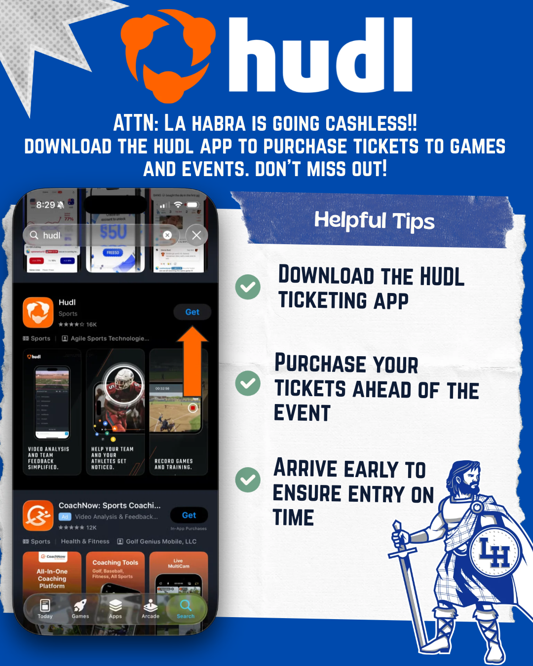 HUDL Announcement