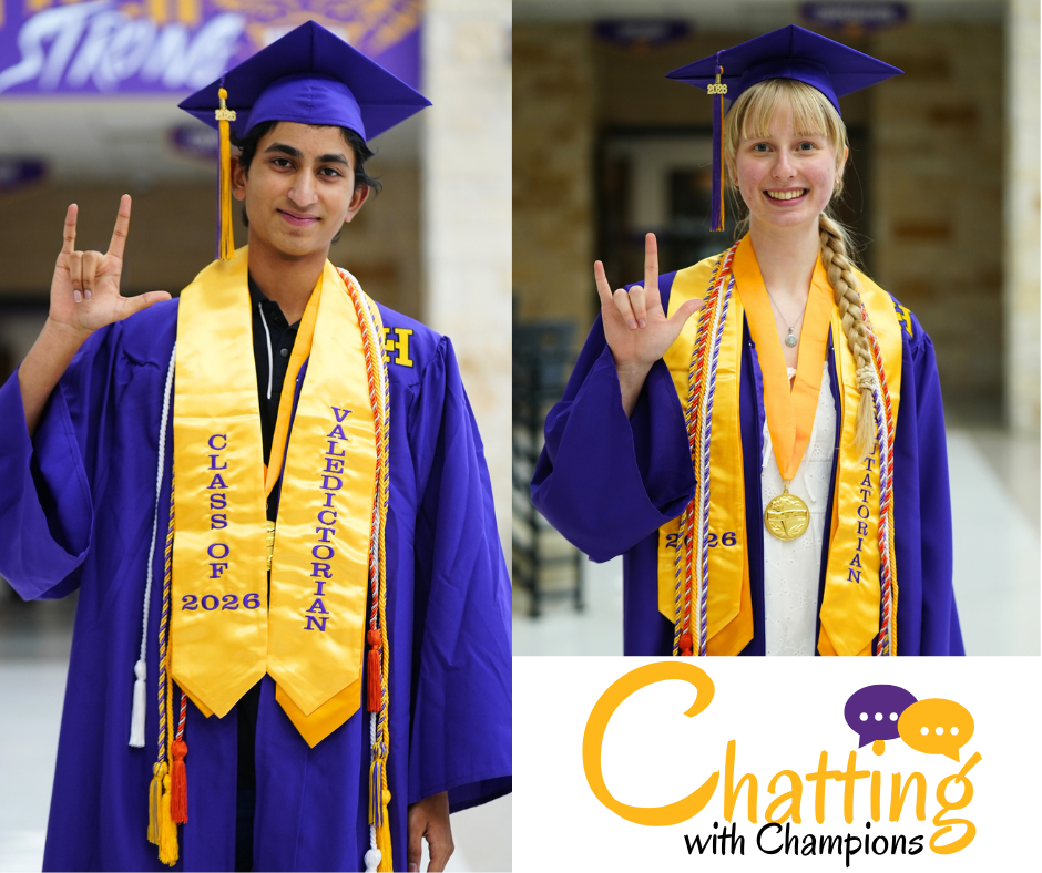 Chatting with Champions: Meet your 2026 LHHS Valedictorian and Salutatorian