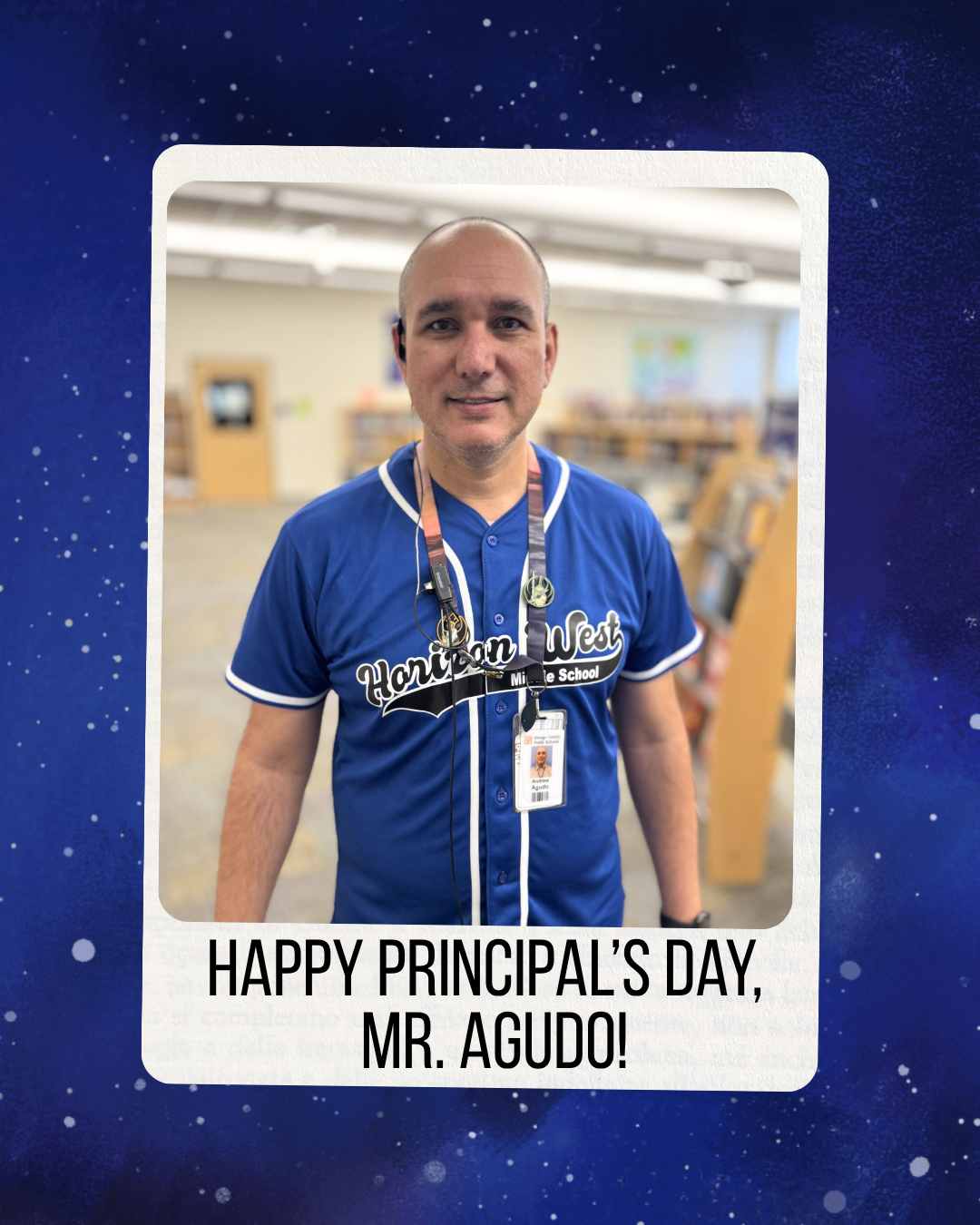 Happy Principal's Day, Mr. Agudo!