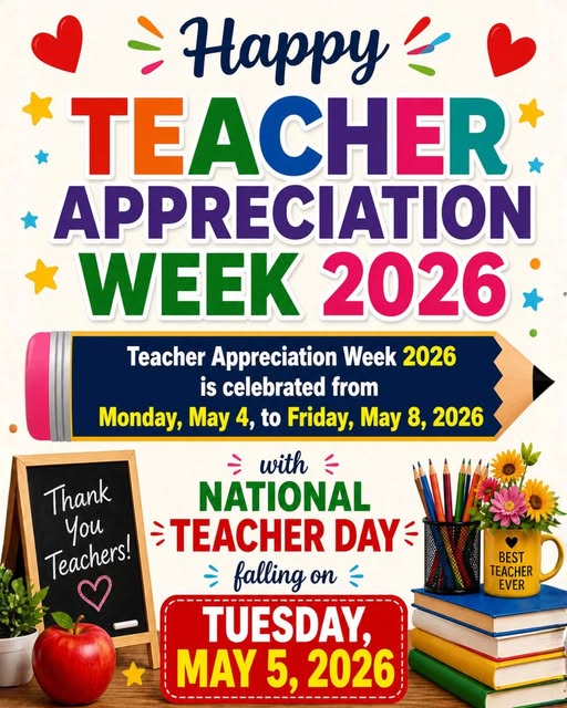Staff Appreciation Day - Teacher Appreciation Week