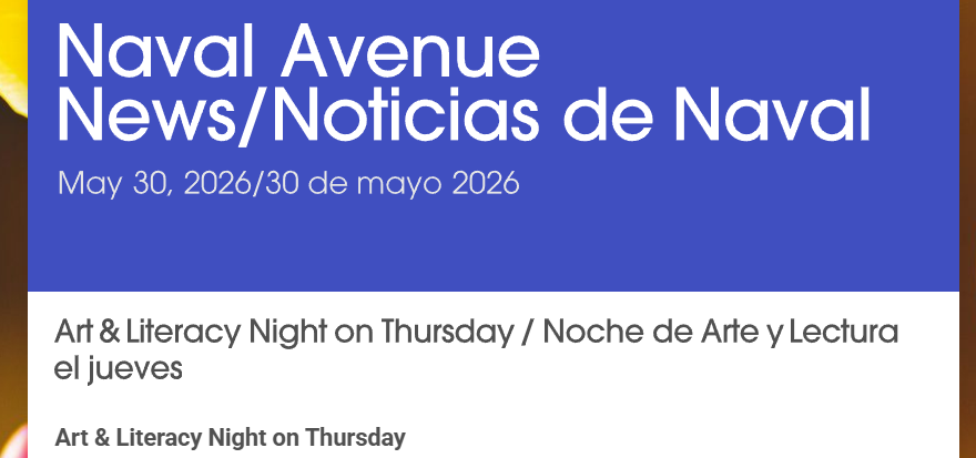 Naval Avenue News 5-29-26