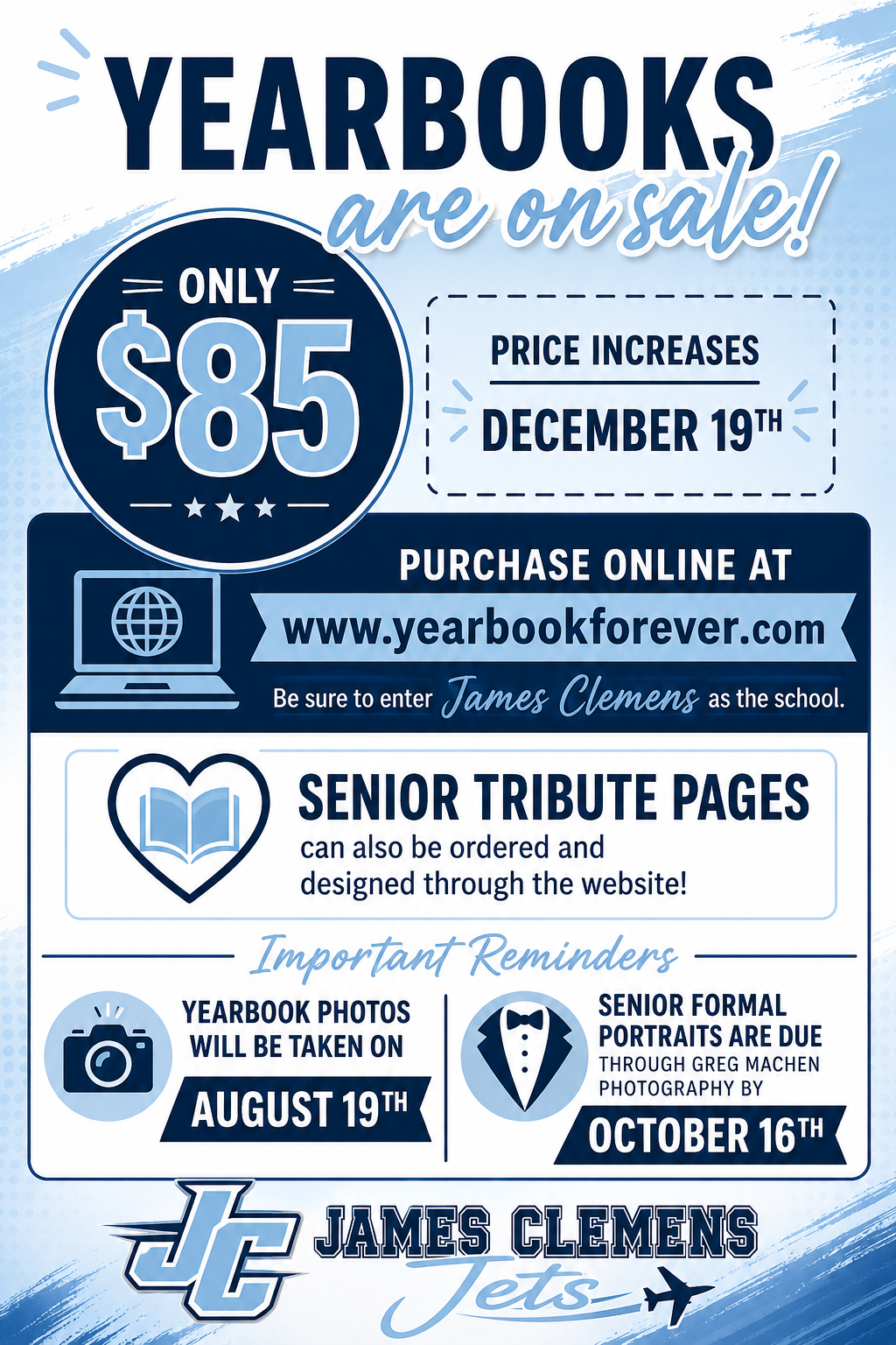 JC Yearbook Information