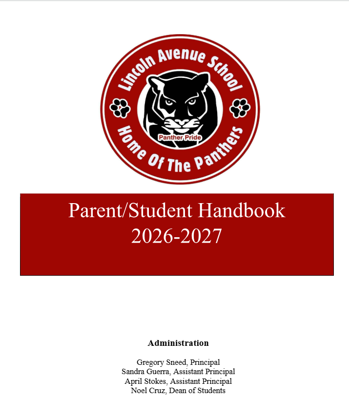 Lincoln Avenue School - Parent/Student Handbook 2026-2027