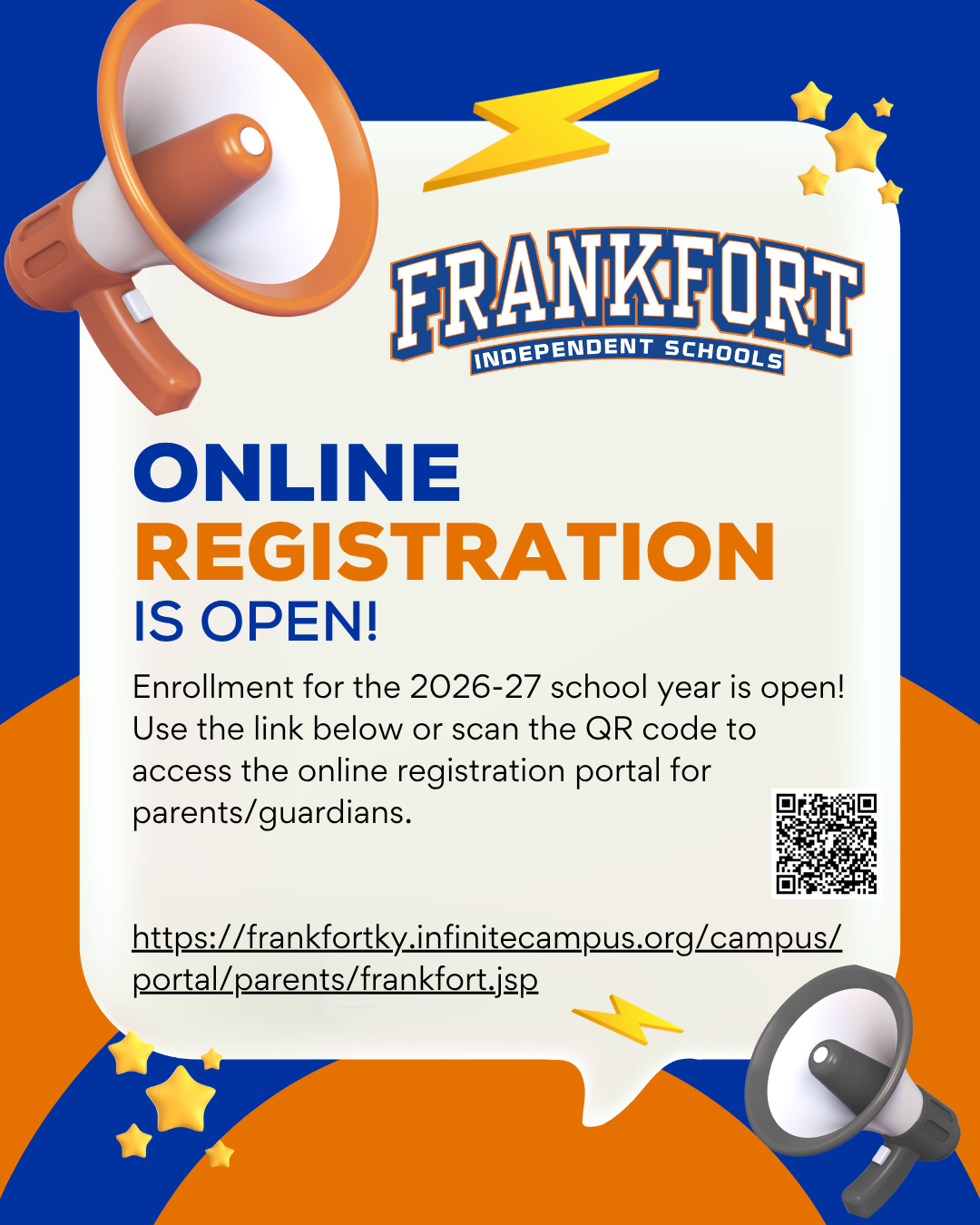Online Registration - DON'T FORGET!