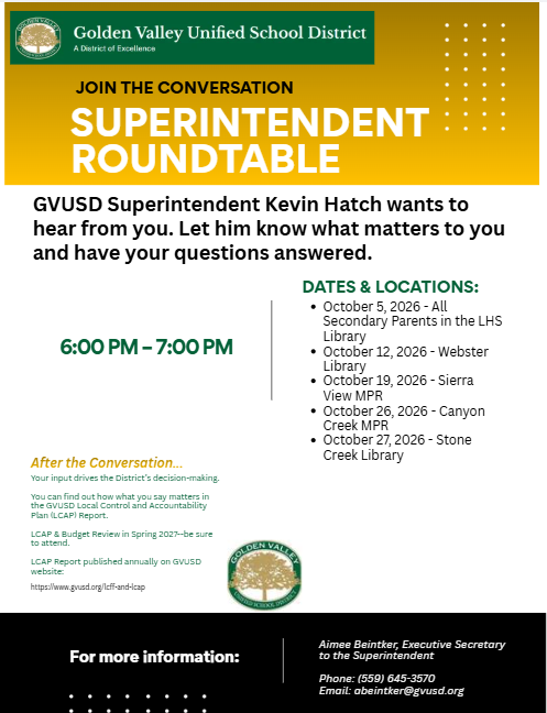 Superintendent Roundtable