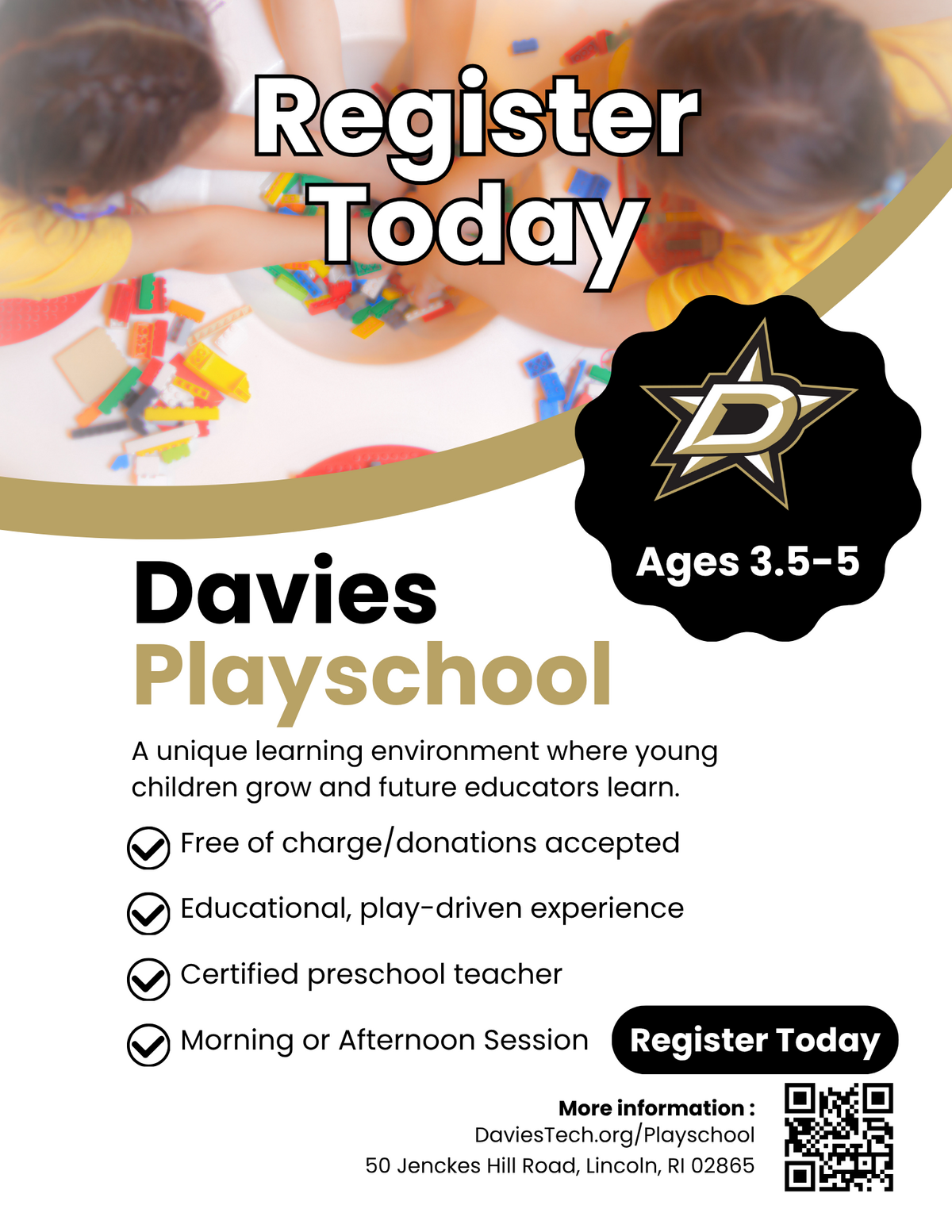 Register Today - Playschool