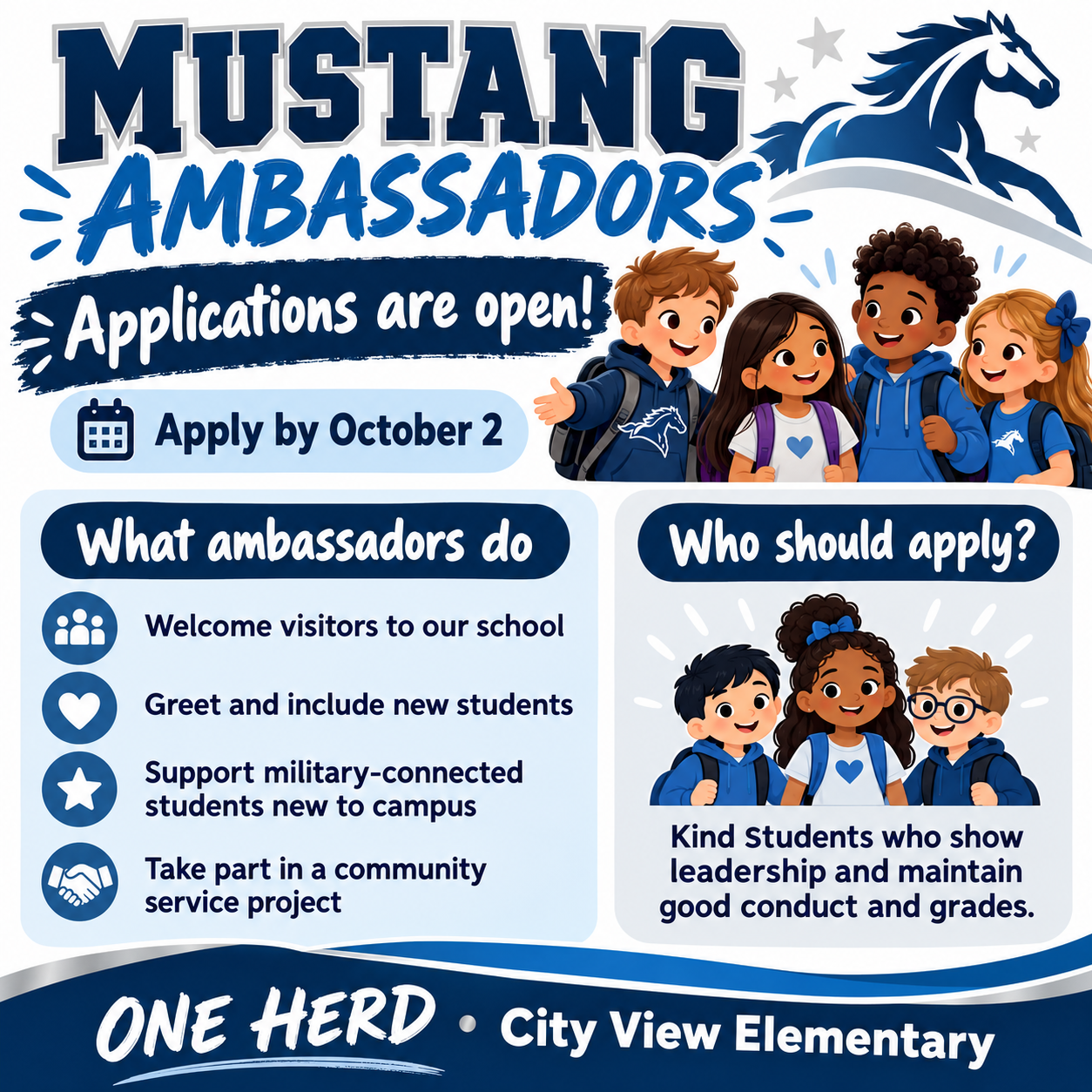 Mustang Ambassador Applications 