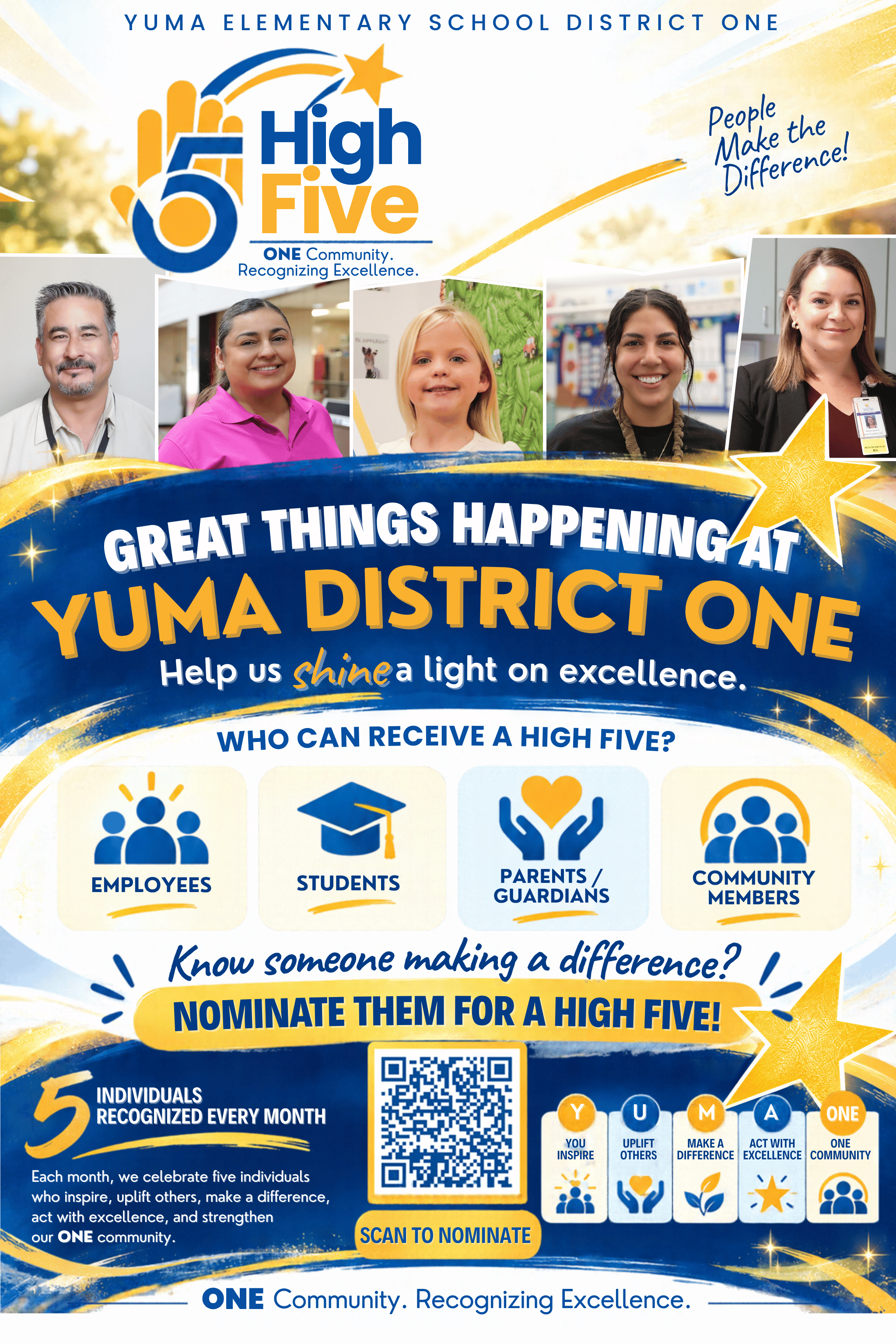 District One’s High Five Program has expanded!