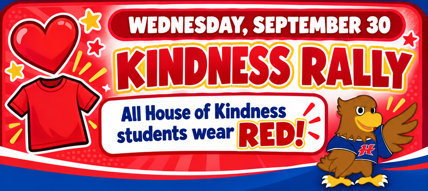 Kindness Rally Tomorrow!