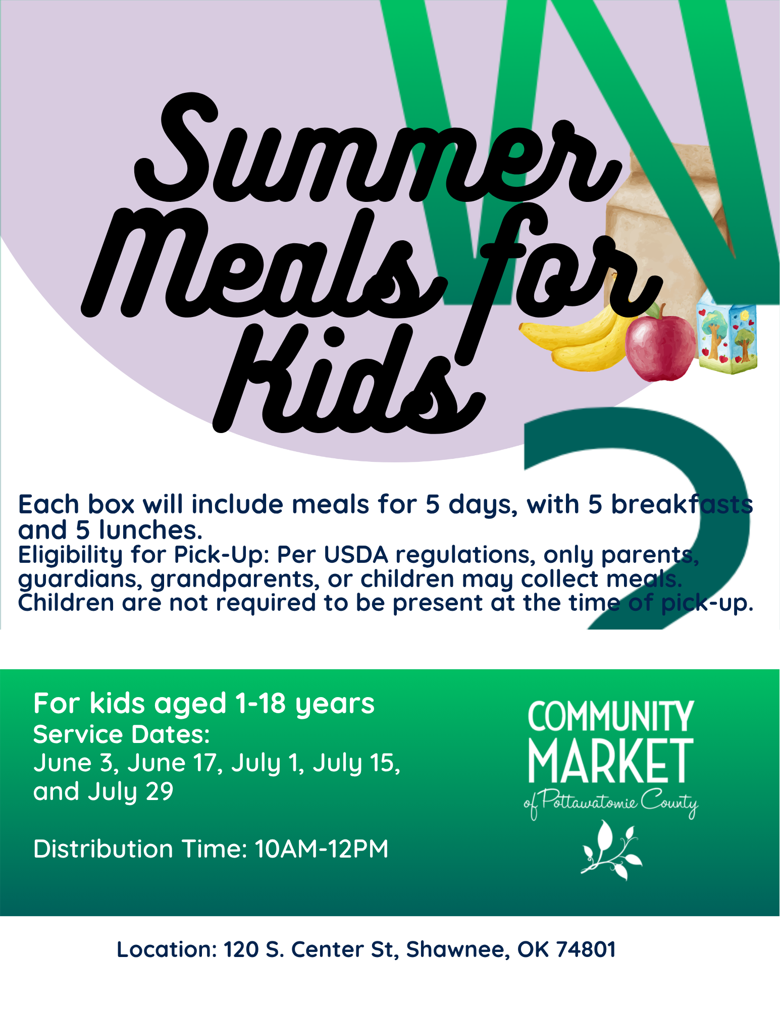 Summer Meals for Kids