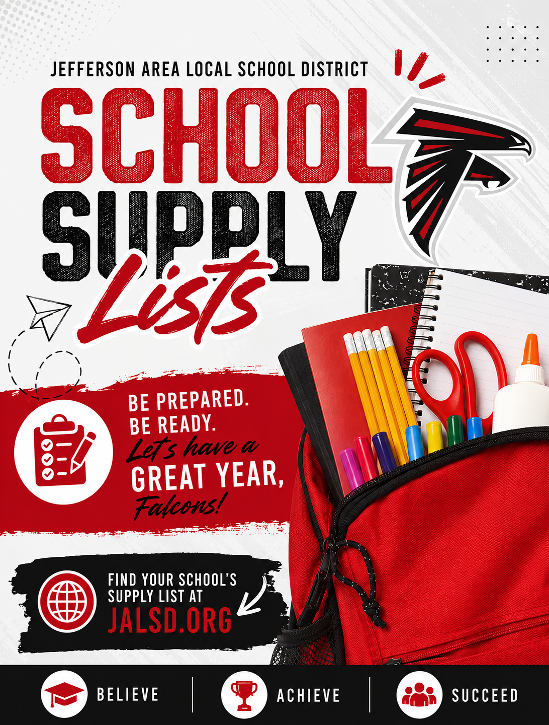 School Supply Lists 