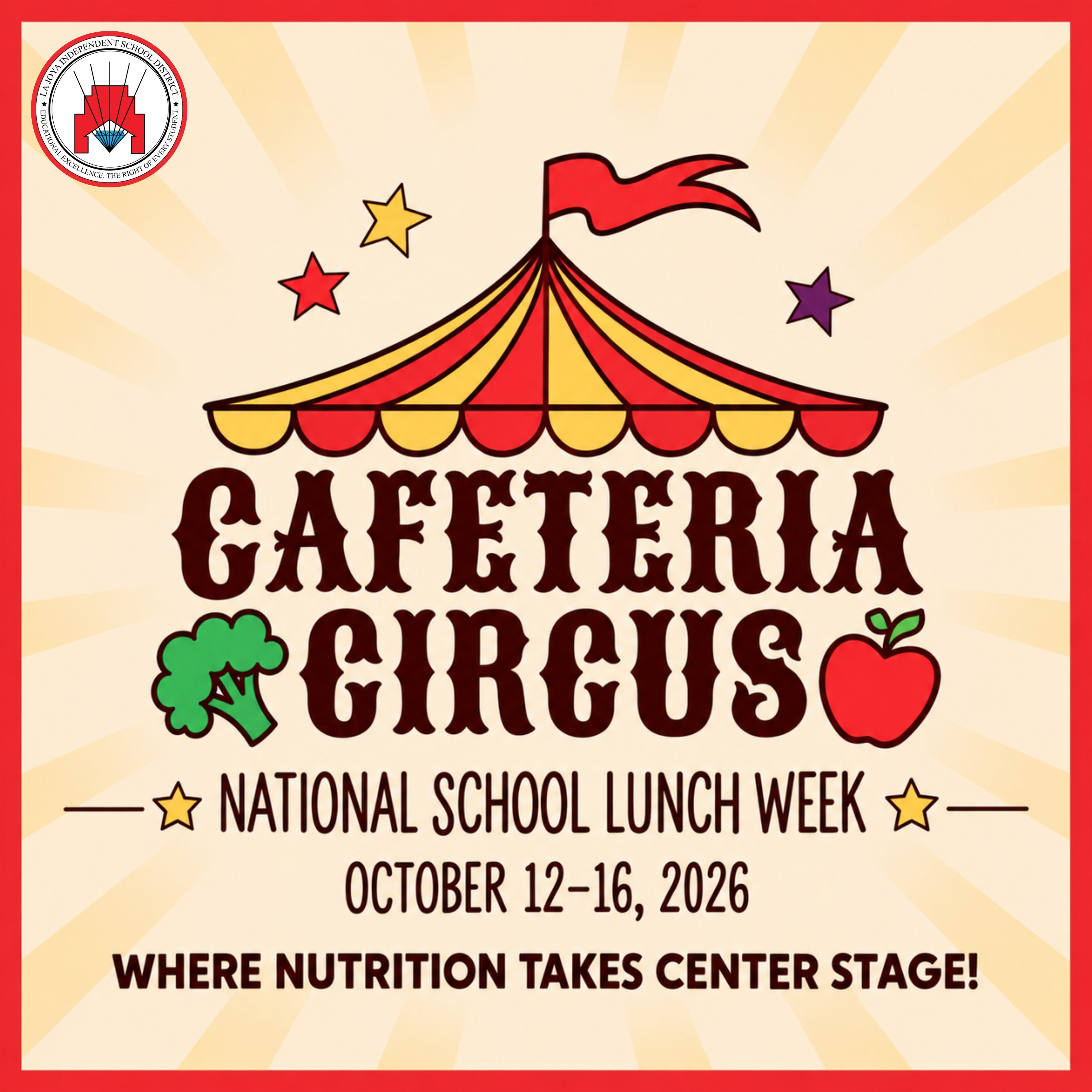 🎪🍎 Step right up—National School Lunch Week is here!