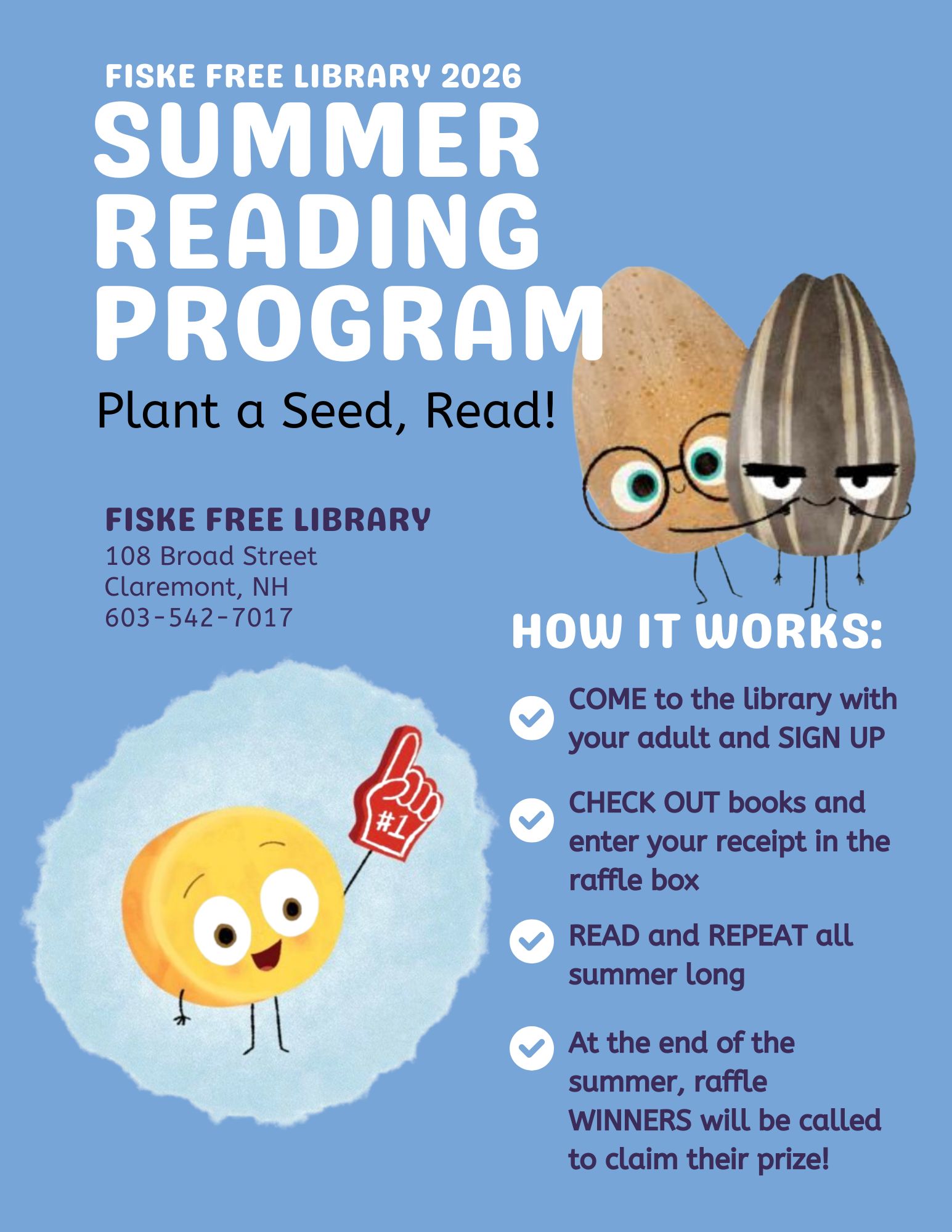 Fiske Free Library Summer Reading Program 