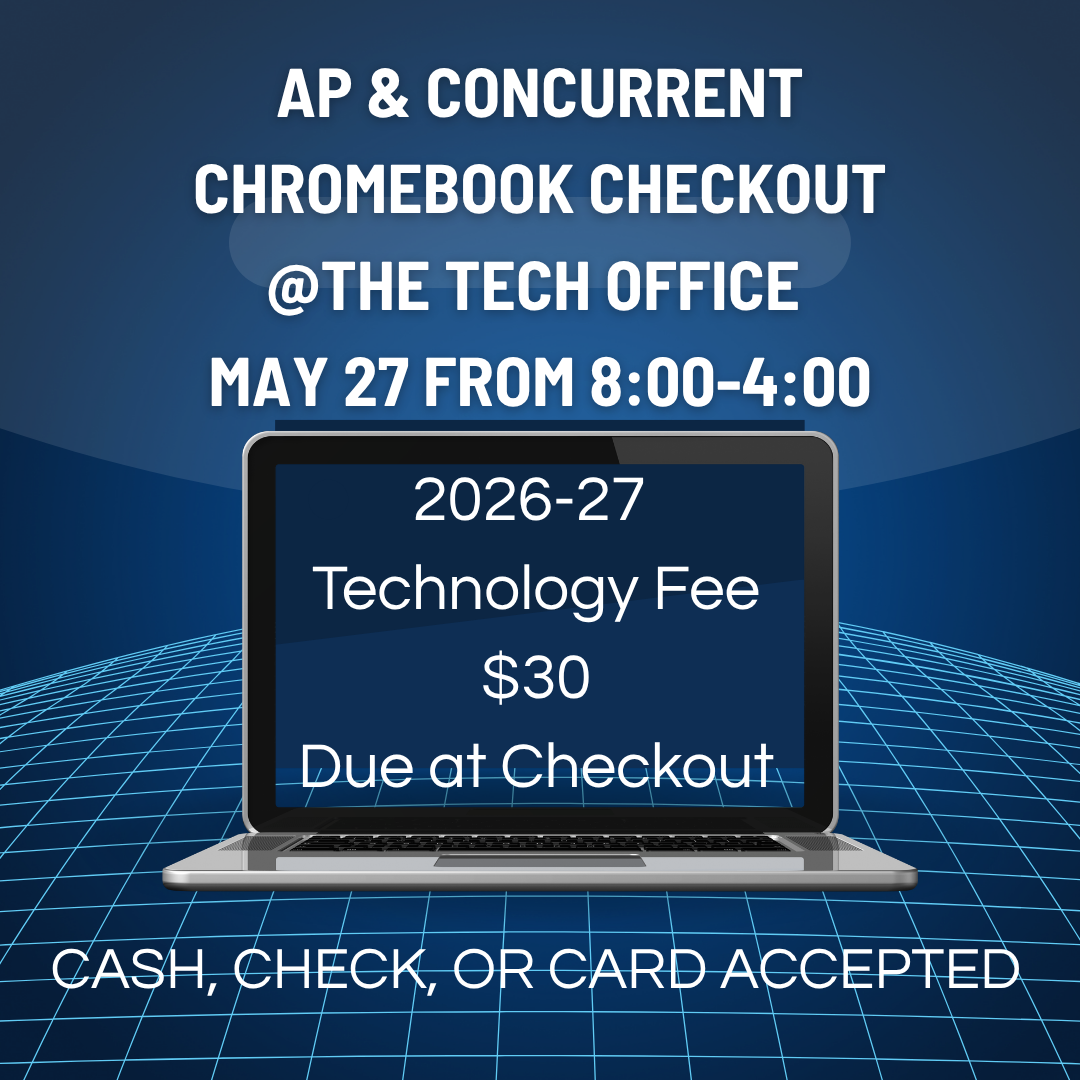 Summer Chromebook Checkout