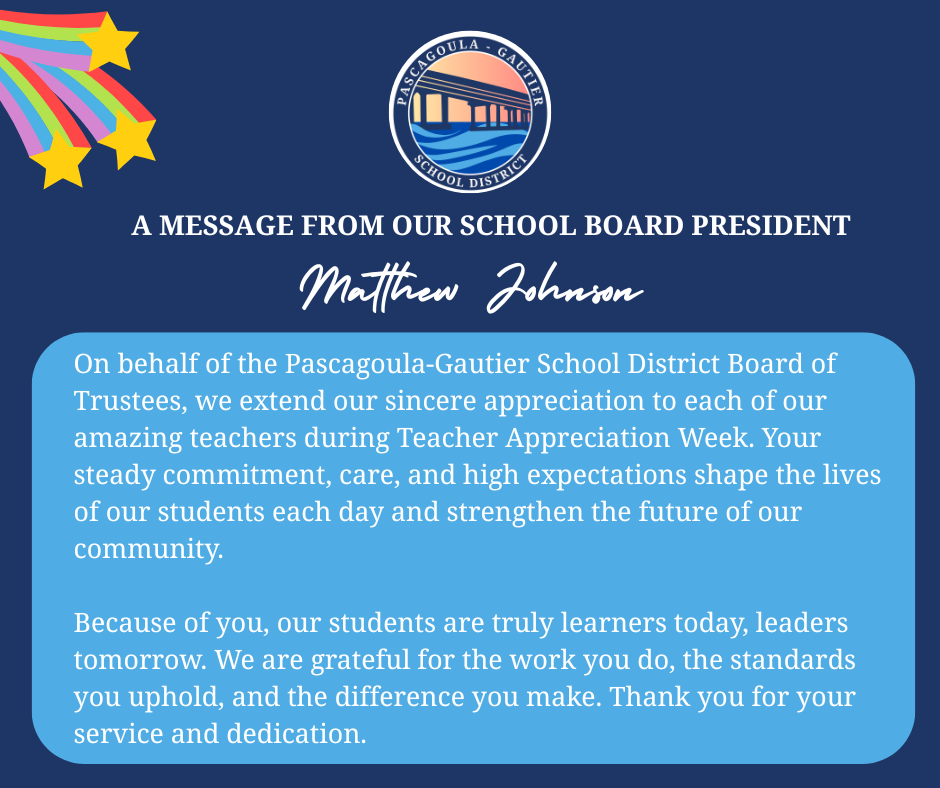 PGSD School Board Appreciates our Teachers!