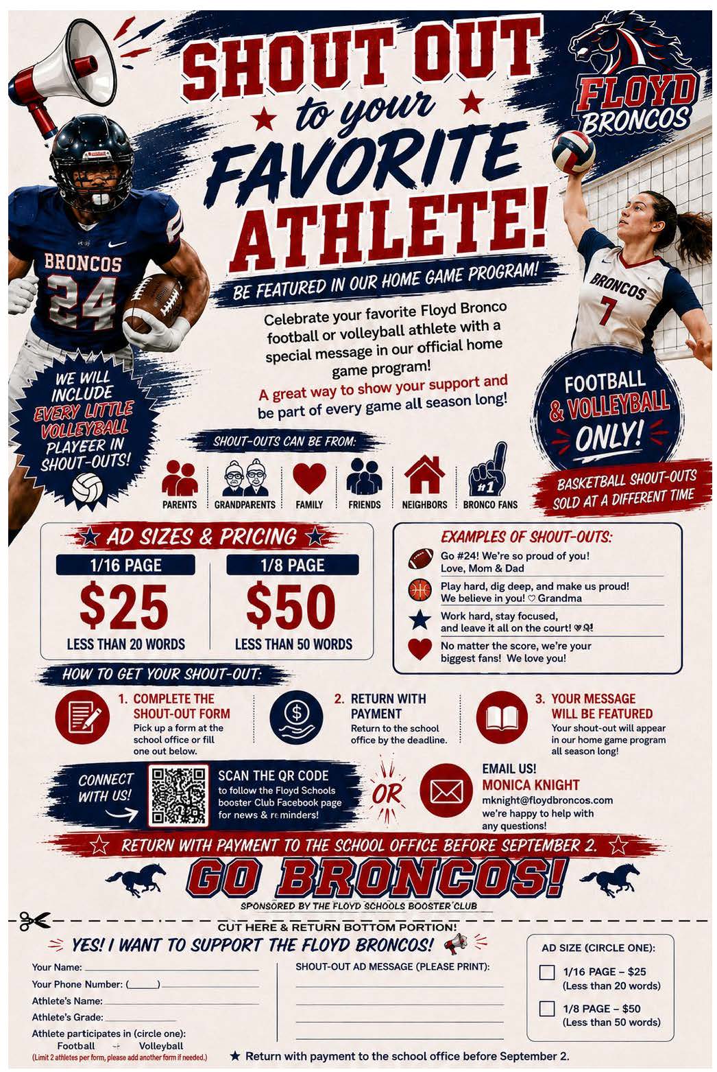 Shout Out to Your Favorite Athlete!