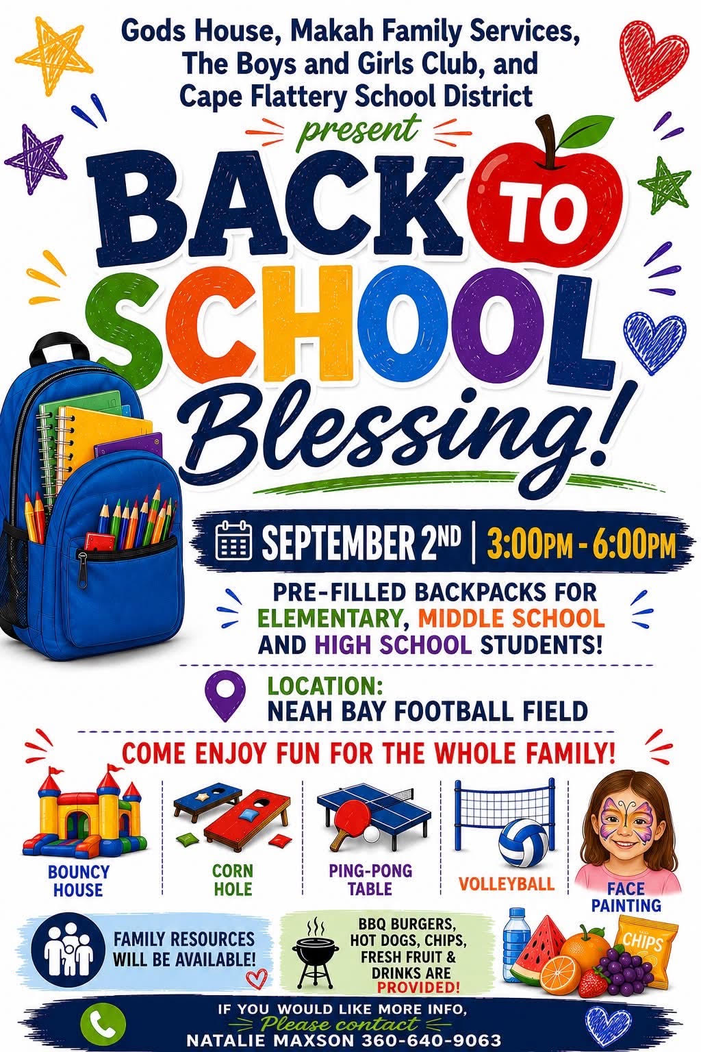 Back to School Blessing, Tonight!