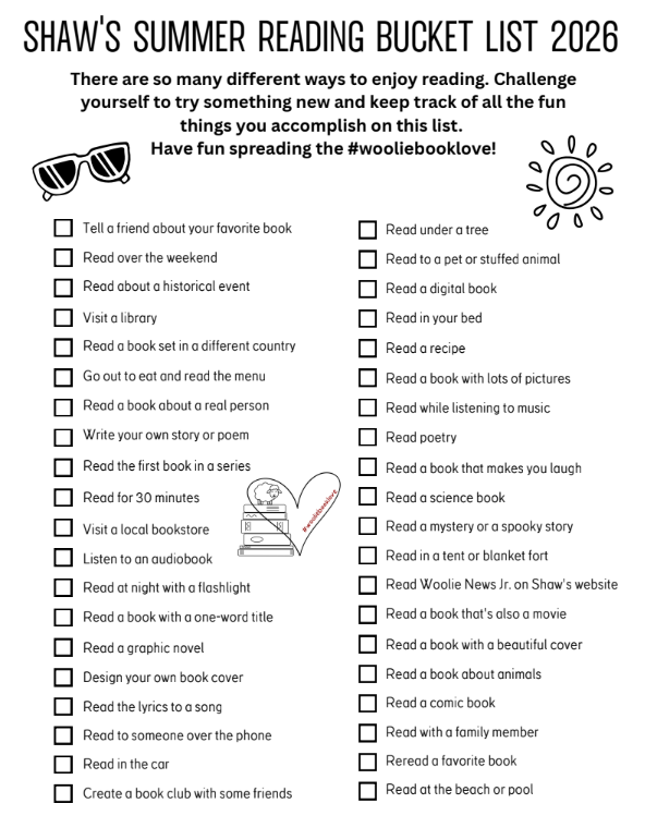 Summer Reading Reminder