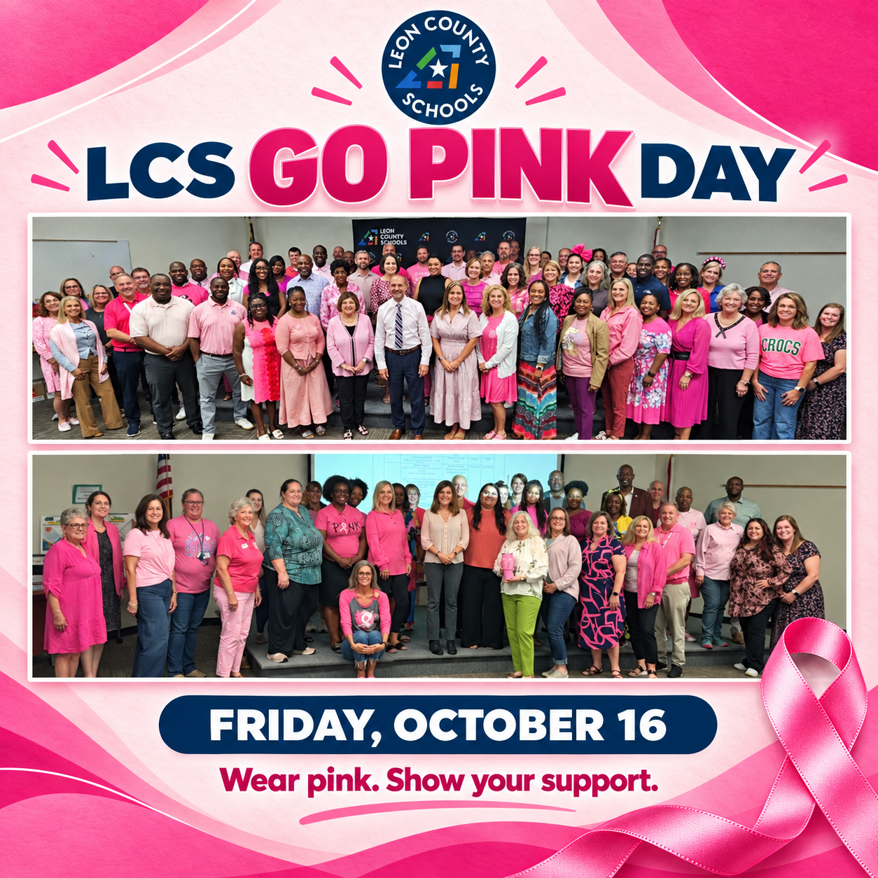 Friday We Wear Pink. 