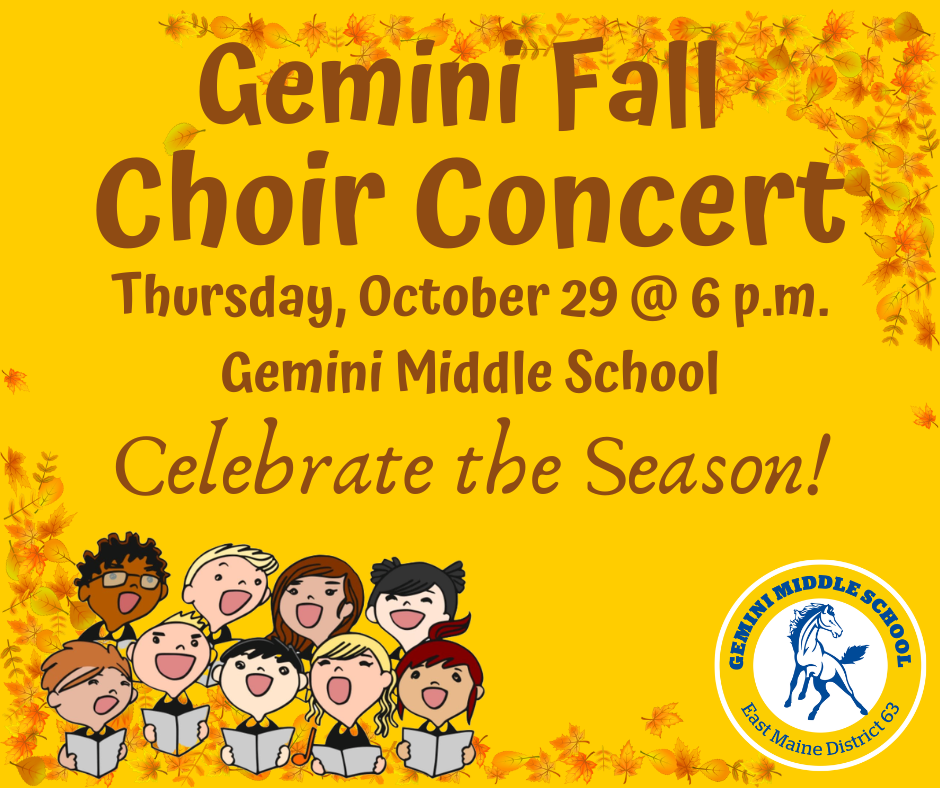 Gemini Fall Choir Concert