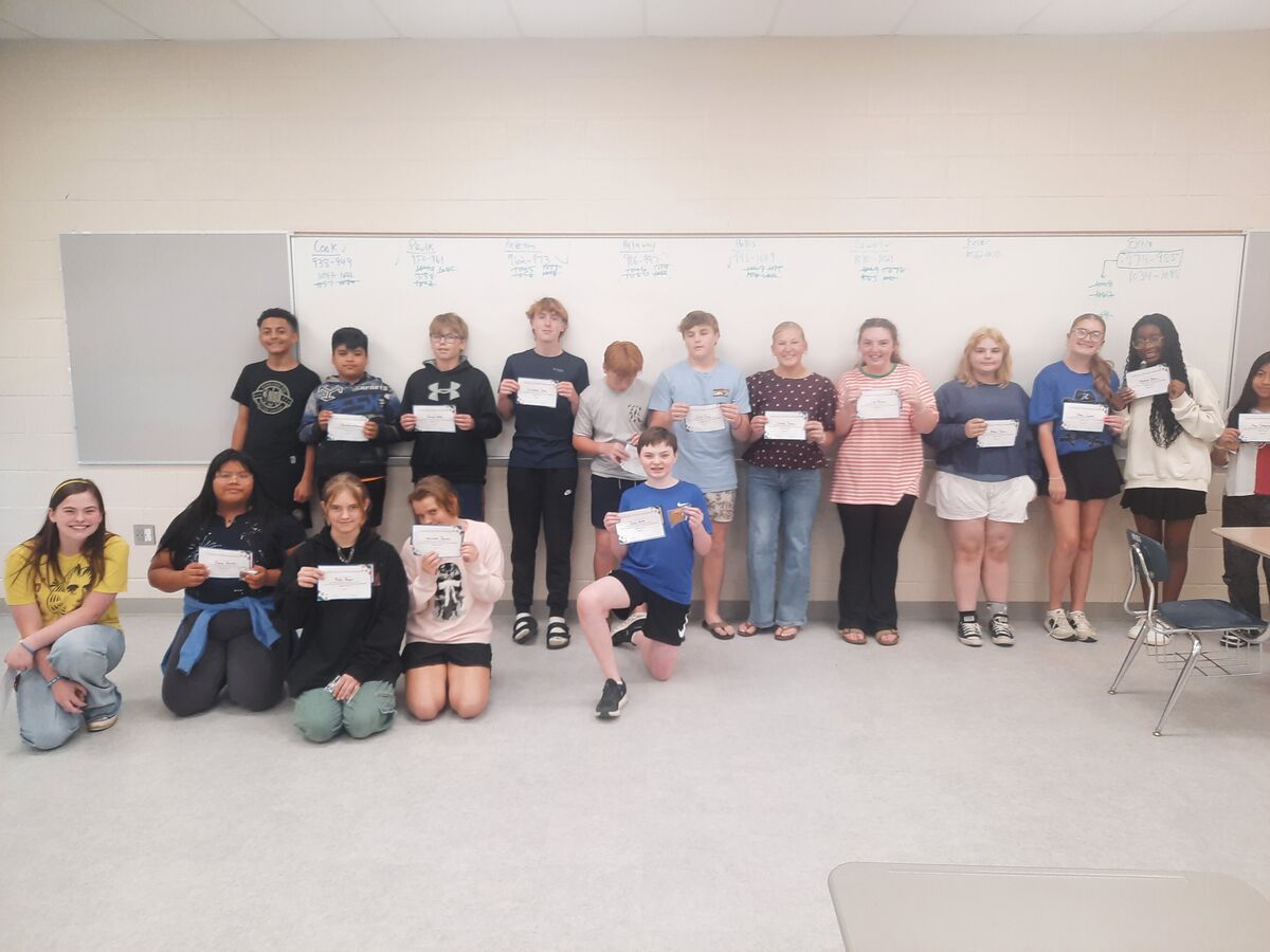 1st Quarter Perfect Attendance