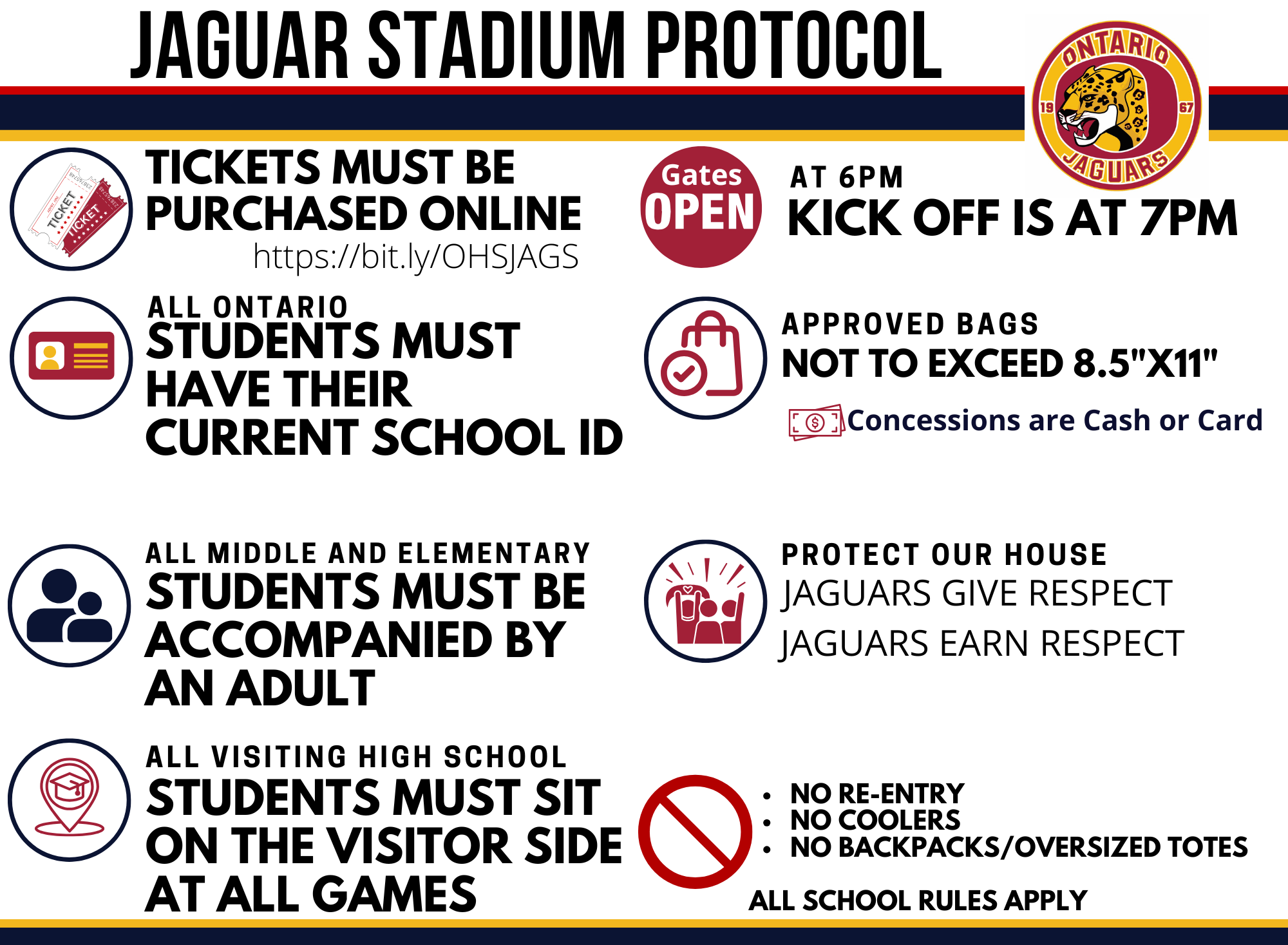 October 23 Football Game: Senior Night and Community Night