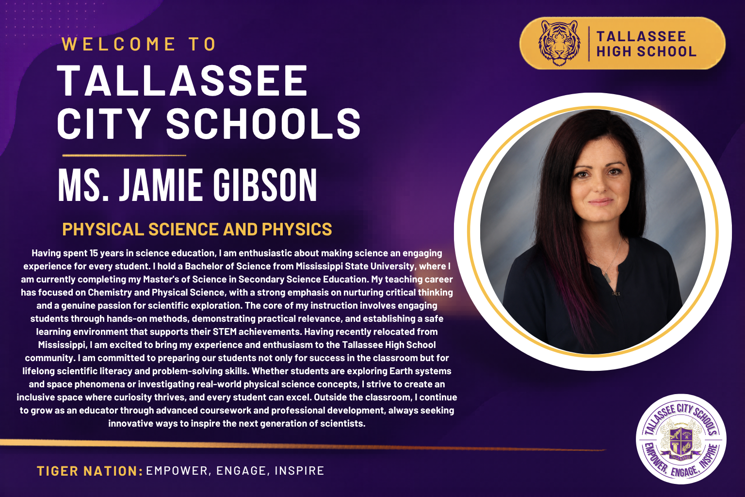 Welcome to Tallassee City Schools!