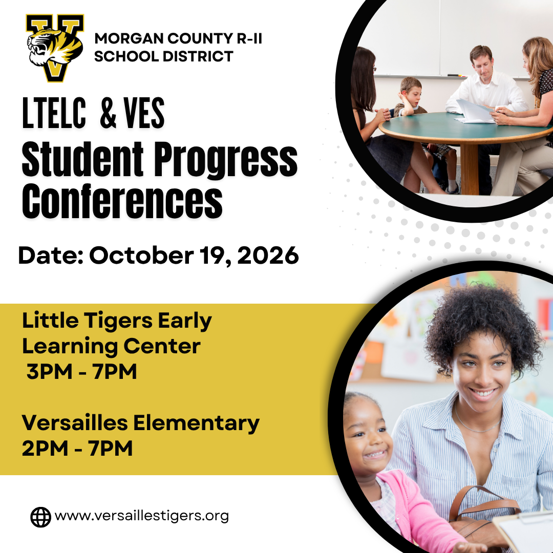 MCR2 Reminder - LTELC & VES Student Progress Conferences - Monday, October 19, 2026