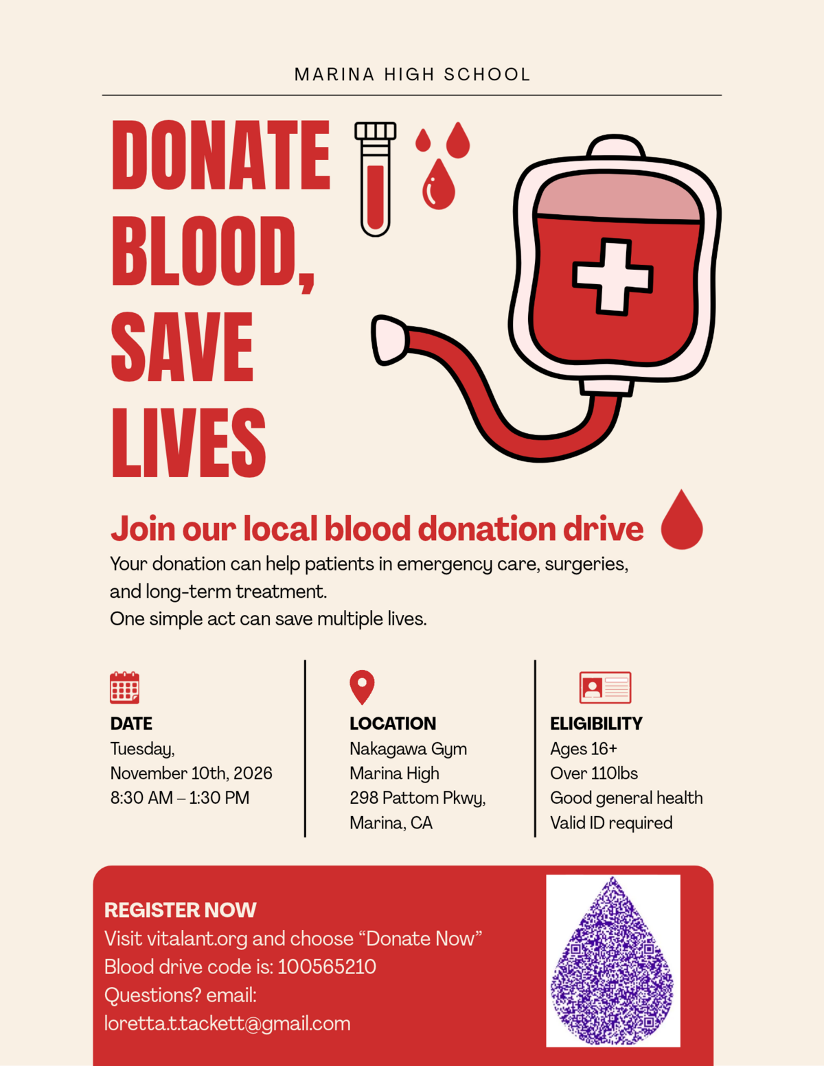 Donate Blood & Save Lives