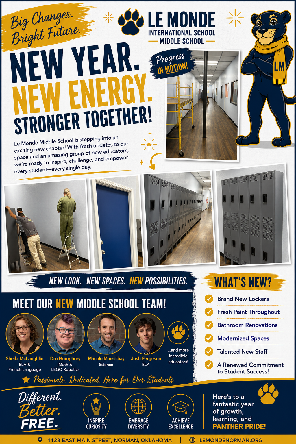 Middle School LOOKS AMAZING... SNEAK PEEK! 