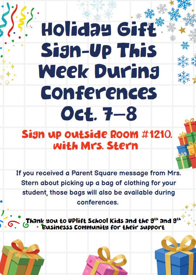 Holiday Gift Sign-Up