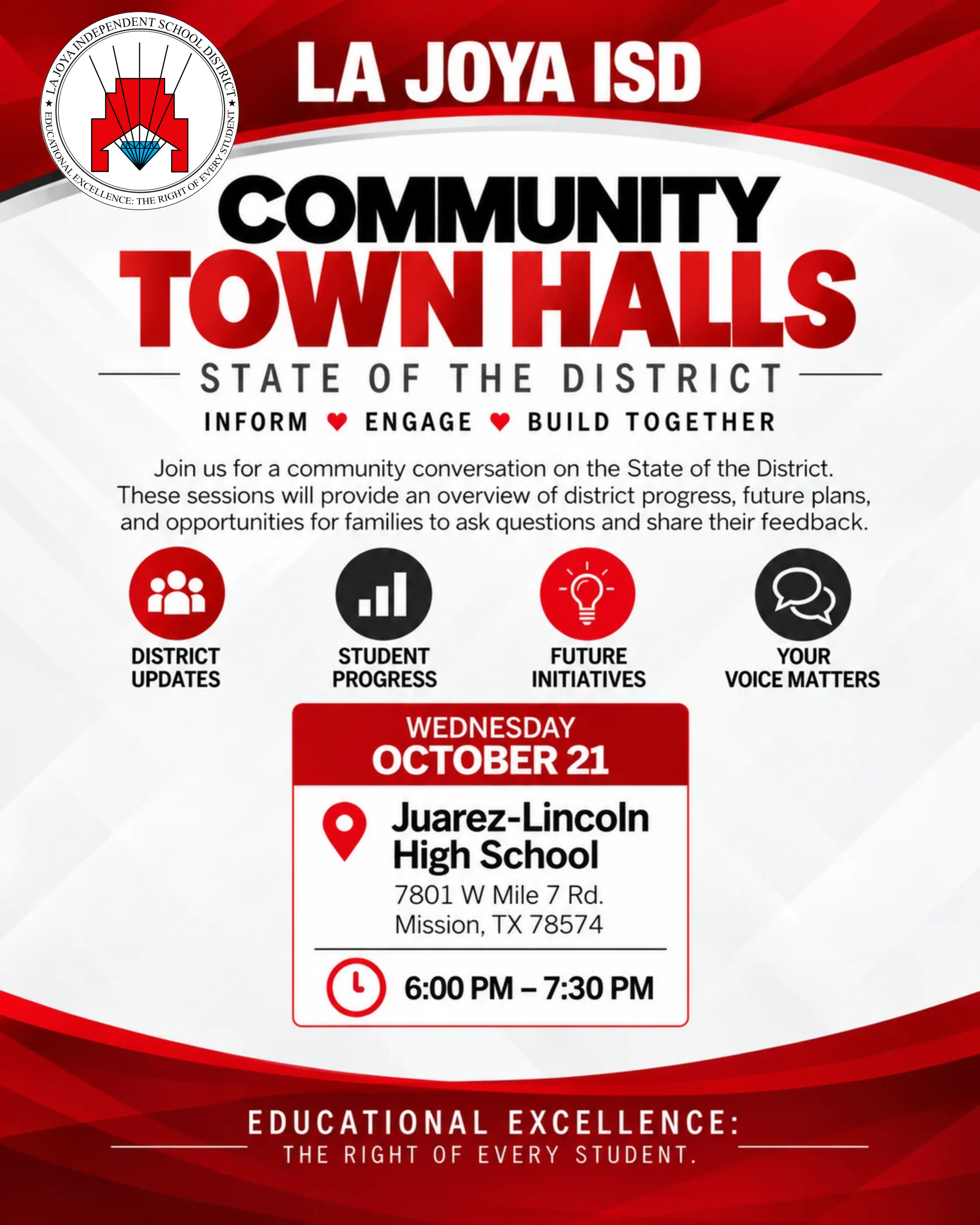 📣❤️ LAST CALL, LA JOYA ISD! 🗣️✨