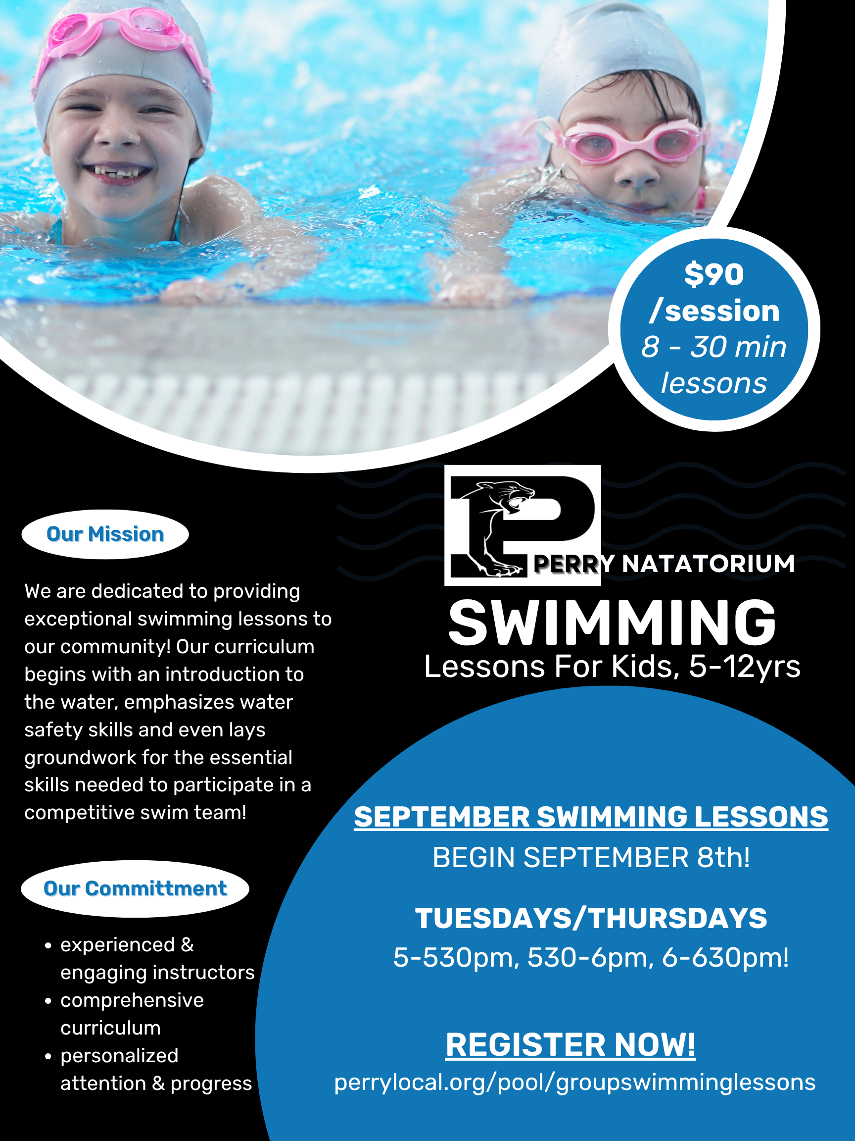 Group Swim Lessons Start Tonight! Register Now!