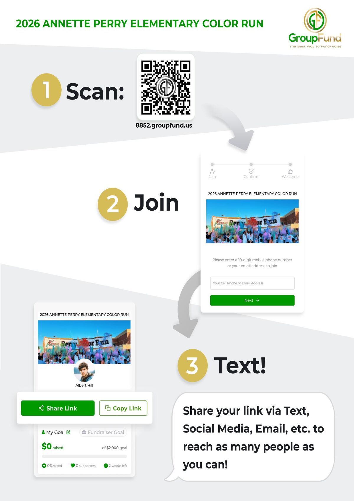 group fund flier