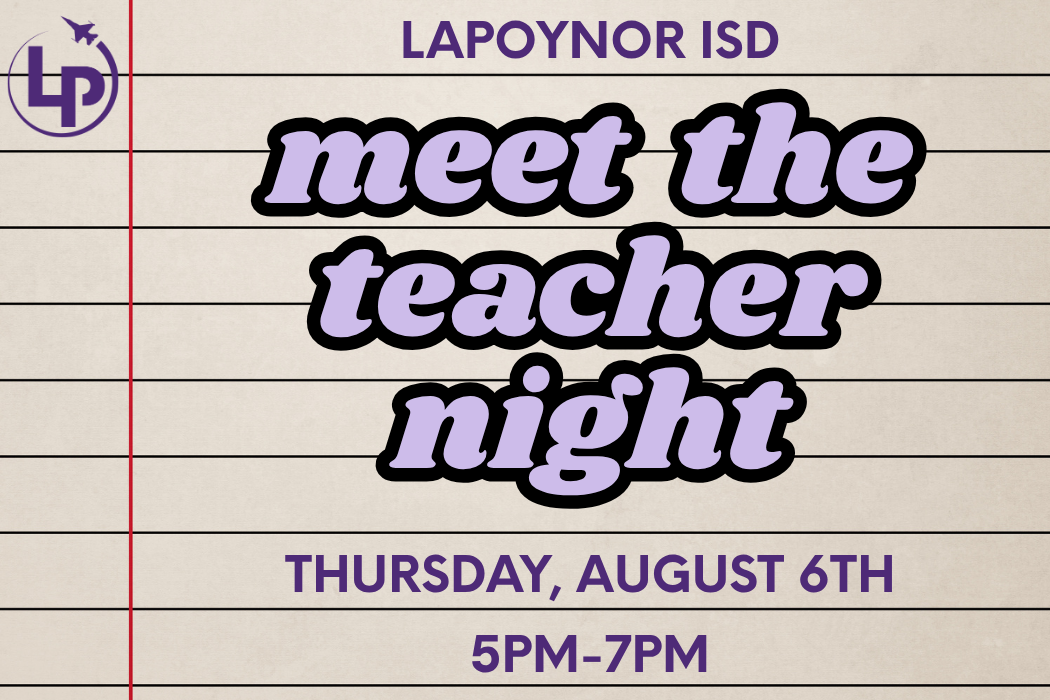 Meet the Teacher Night 🍎 August 6th