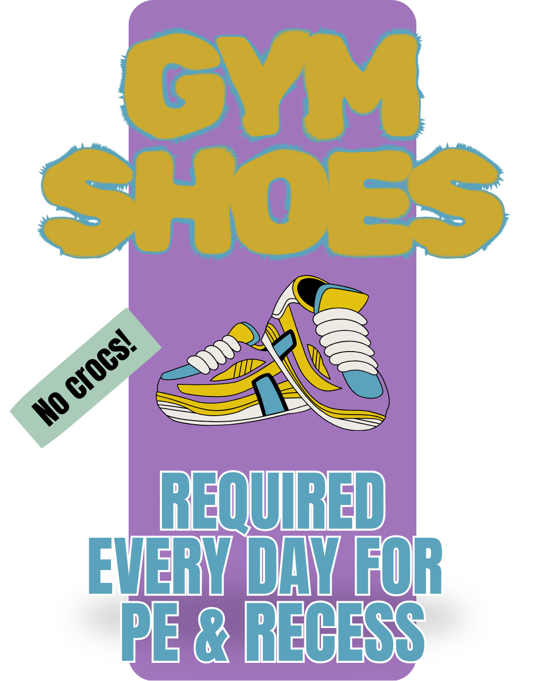 Gym Shoe Reminder
