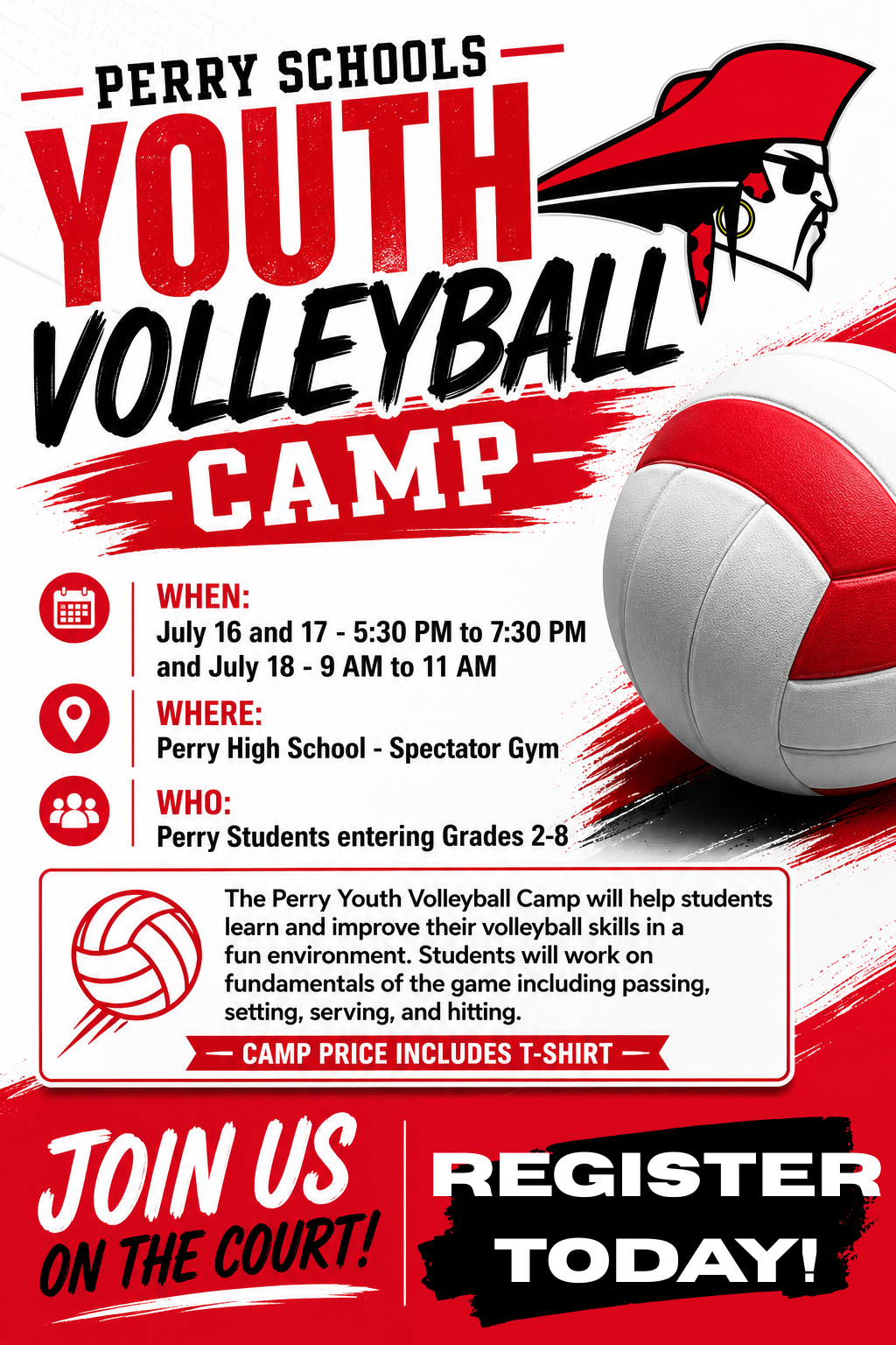 Youth Volleyball Camp