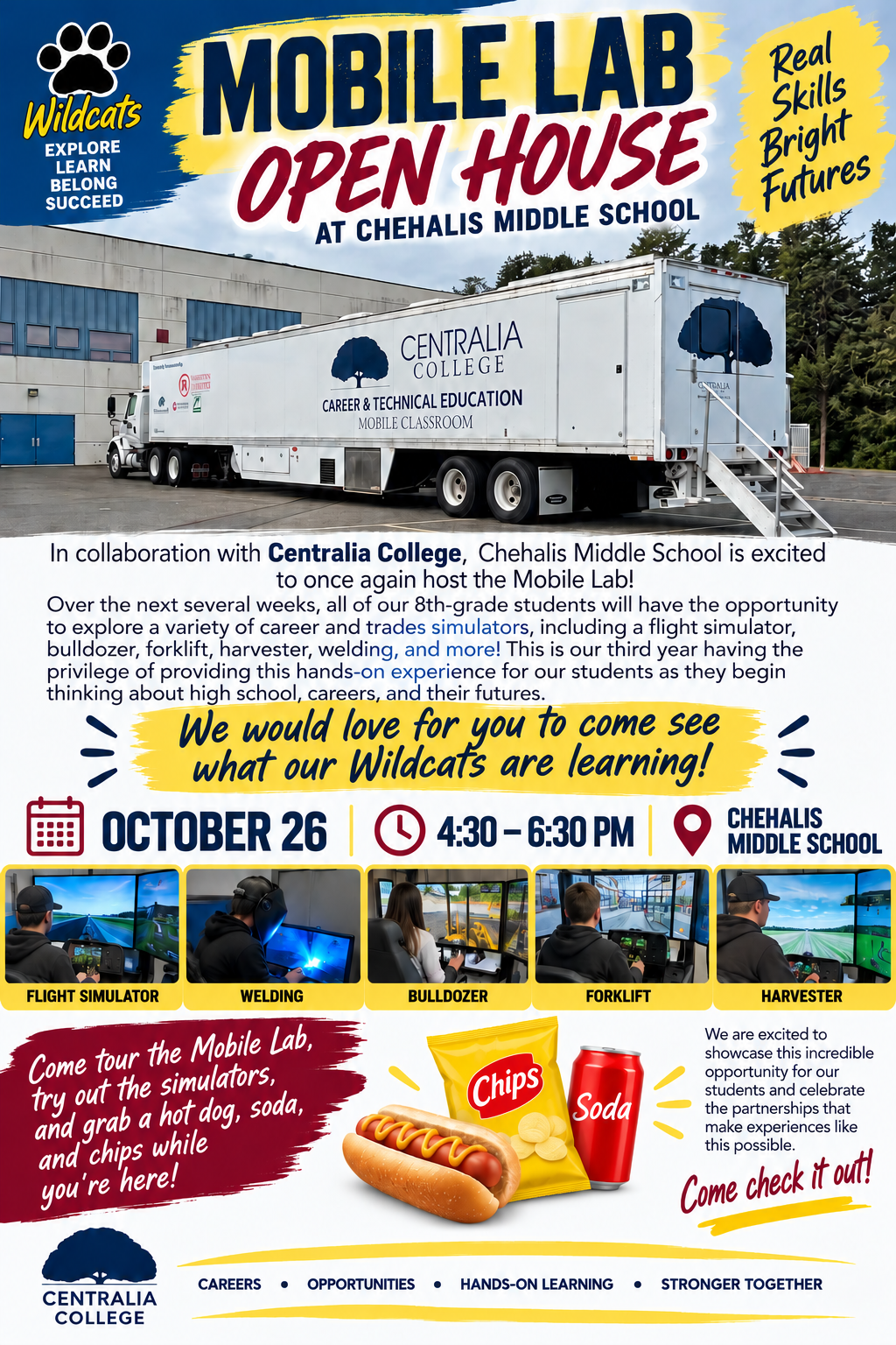 Come have a mobile lab experience - Oct 26th 