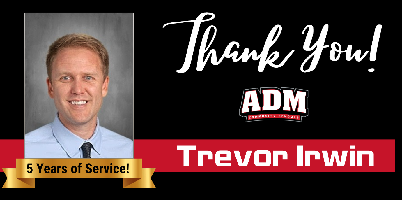 Trevor Irwin ~ 5 Years of Service!