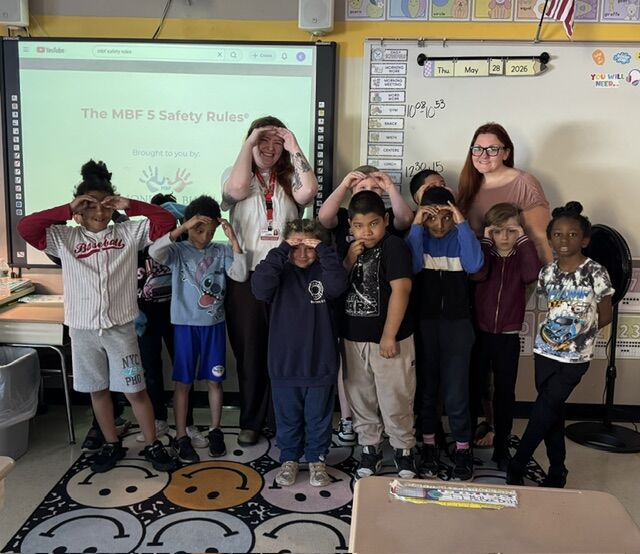 Mrs. Bloomer's Class Learns Safety Strategies from St. Peter’s Health Partners