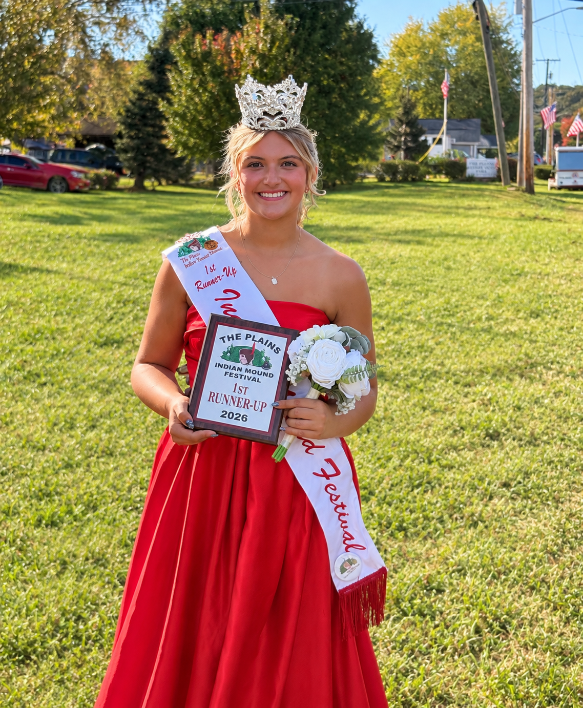 Congratulations to LHS Junior Abbie Conrad - 1st Runner Up of the Indian Mound Festival