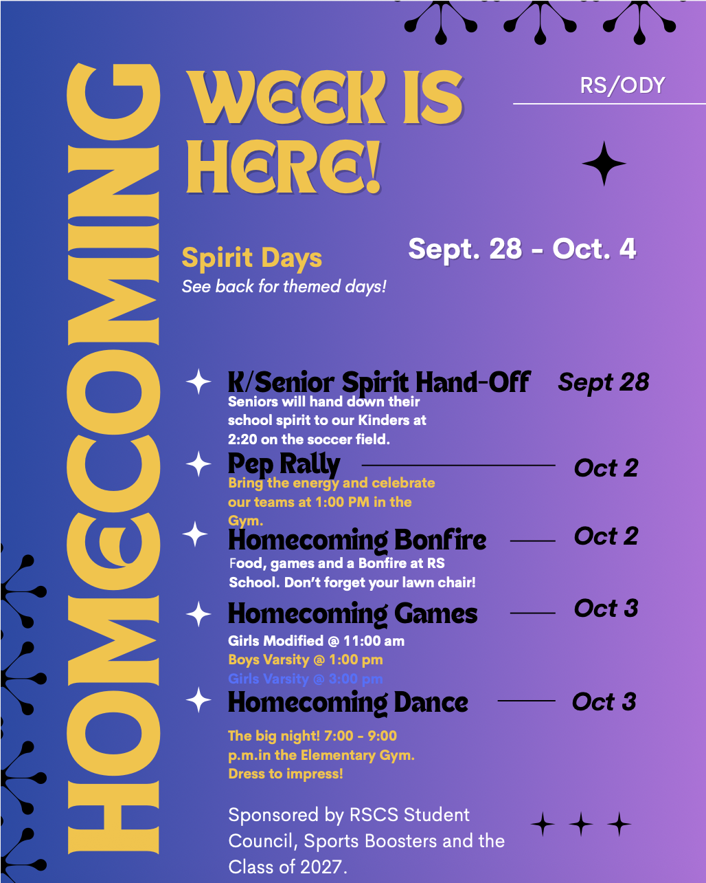 Homecoming Week is Here!