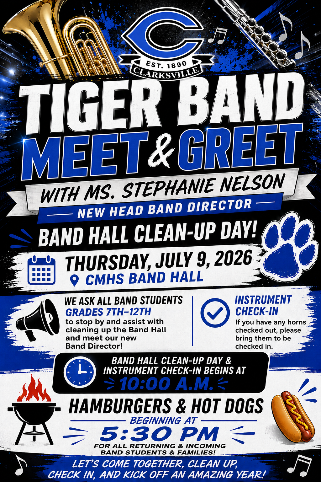 Tiger Band Meet and Greet!